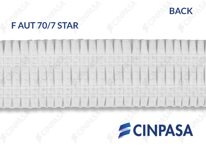  Fronceur automatique en raphia 